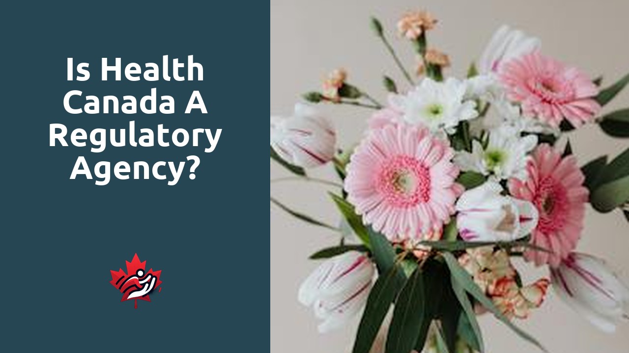 Is Health Canada a regulatory agency?